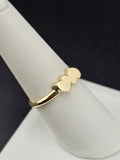 14K Gold Ring - Hearts
