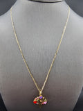 14k Gold Chain w/Pendant - Tree