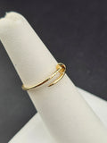 14K Gold Ring - Nail