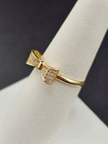 14K Gold Ring - Bow