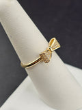 14K Gold Ring - Bow