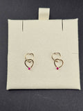 14K Gold Jessy Jewelry x Kenia Ontiveros Earrings Collection - Hearts
