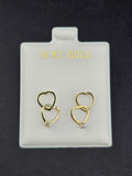 14K Gold Jessy Jewelry x Kenia Ontiveros Earrings Collection - Hearts