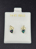 14K Gold Jessy Jewelry x Kenia Ontiveros Earrings Collection - Hearts