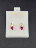 14K Gold Jessy Jewelry x Kenia Ontiveros Earrings Collection - Hearts