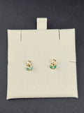 14K Gold Jessy Jewelry x Kenia Ontiveros Earrings Collection - Flower