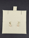 14K Gold Jessy Jewelry x Kenia Ontiveros Earrings Collection - Moon w/Star