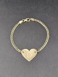 14K Gold Jessy Jewelry x Kenia Ontiveros Bracelets Collection - Heart
