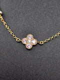 14k Gold Bracelet - Flower