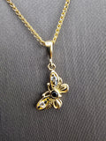 14k Gold Chain w/Pendant - Butterfly