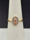 14K Gold Ring - Virgin Mary