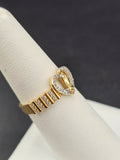 14K Gold Ring - Virgin Mary