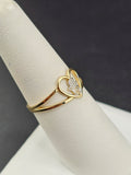 14K Gold Ring - Hamsa Hand
