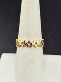 14K Gold Ring - Stars