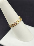 14K Gold Ring - Stars