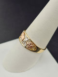 14K Gold Ring - Good Luck