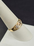 14K Gold Ring - Good Luck