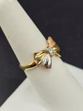 14K Gold Ring - Bow