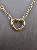 14k Gold Necklace - Heart