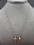 14k Gold Necklace - Religious Necklace