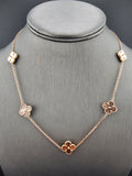 14k Rose Gold Necklace - Fashion Necklace