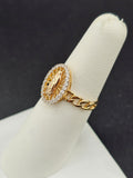 14K Gold Ring - Virgin Mary