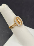 14K Gold Ring - Virgin Mary