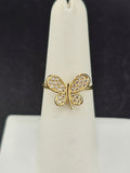 14K Gold Ring - Butterfly