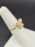 14K Gold Ring - Butterfly