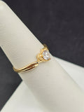 14K Gold Ring - Heart