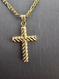 14k Gold Chain w/Pendant - Cross