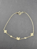 14k Gold Bracelet - Butterfly