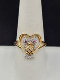 14K Gold Ring - Owl