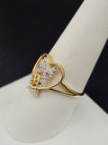 14K Gold Ring - Owl