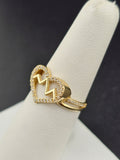 14K Gold Ring - Heart