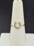 14K Gold Ring - Horse Shoe