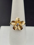 14K Gold Ring - Flower