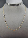14k Gold Necklace - Fancy Necklace