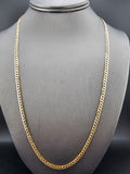 14k Gold Solid Chain - Cuban