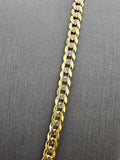 14k Gold Solid Chain - Cuban