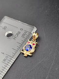 14k Gold Pendant - Owl