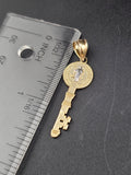 14k Gold Pendant - San Judas Key