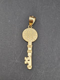 14k Gold Pendant - San Judas Key
