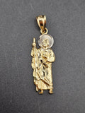 14k Gold Pendant - San Judas