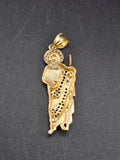 14k Gold Pendant - San Judas