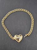 14k Gold Bracelet - Heart