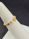 14K Gold Ring - Cross