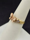 14K Gold Ring - Butterfly