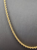 14k Gold Chain - Rope