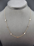14k Gold Necklace - Fancy Necklace